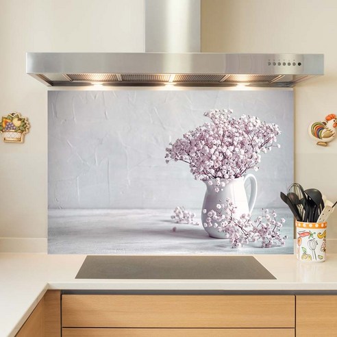 코나 주방아트보드 안개꽃 꽃병: 주방에 감성을 더하는 특별한 선택 주방아트보드