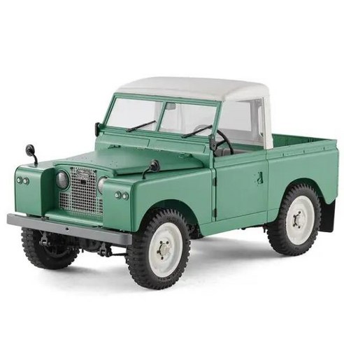 FMSRC 자동차 1:12 랜드로드 로버 시리즈 II RTR 2.4G 전기 라디오 제어 4WD 차량 성인 및 어린이 크리스, green