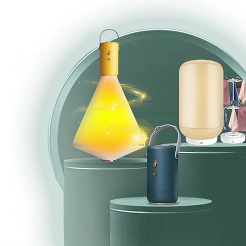 의류건조기 미니 원룸 소형 살균 접이식 옷 프리미엄 여행 속옷, 3) Yellow EU Plug