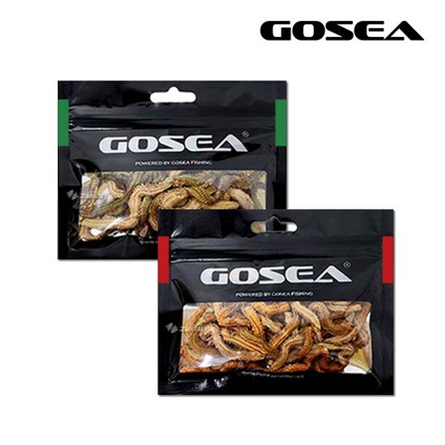 낚시 애호가 필수! GOSEA 동결건조 갯지렁이 미끼로 엄청난 잡이률 경험