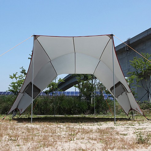 넓고 편리한, 튼튼하고 합리적인 캠핑의 시작, 캠프타운 터널 타프 520