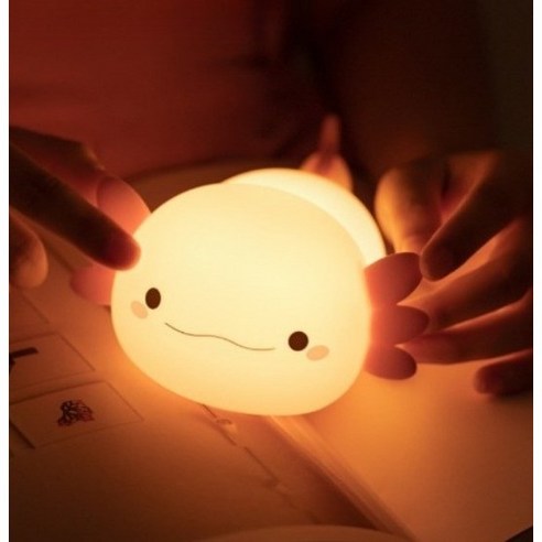 발산마켓 귀여운 우파루파 LED 무드등 수유등 C타입