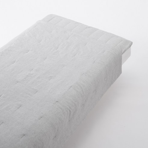 무인양품 MUJI 리오셀 마 얇은 이불 JAA35A0S, 그레이