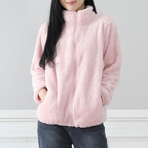 편안함과 따뜻함을 선사하는 남녀공용 후리스 양모점 플리스 자켓