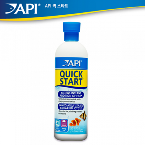 API 퀵 스타트 Quick Start 수족관 수질관리 어항 물잡이, 473ml
