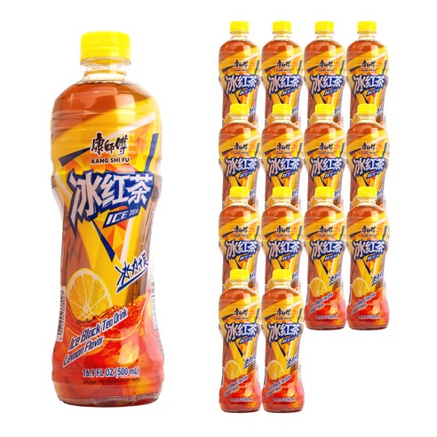 캉스푸 빙홍차 아이스티, 500ml, 15개