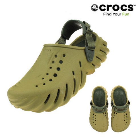 크록스 CROCS 남여공용 에코 클로그 207937-3UA 알로에