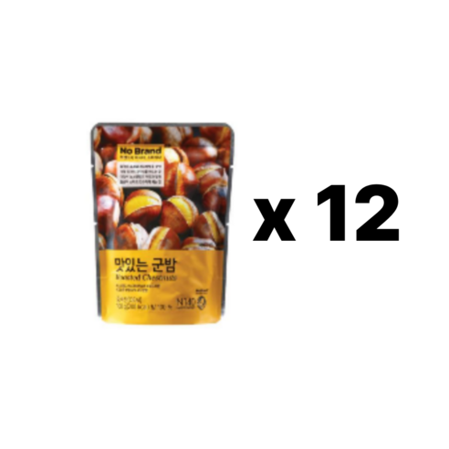 노브랜드 군밤 100g