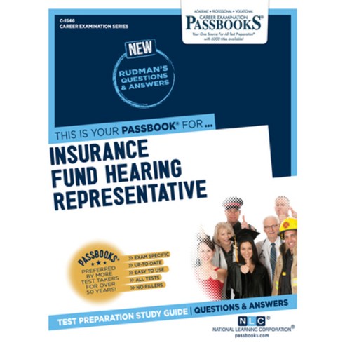 (영문도서) Insurance Fund Hearing Representative 1546 Paperback, Passbooks, English, 9781731815460