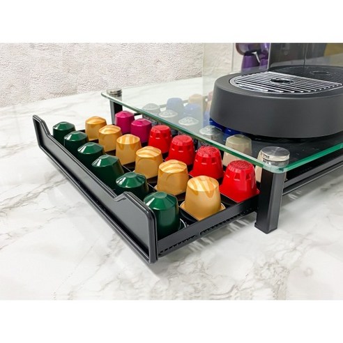 네스프레소 캡슐 보관의 편리함과 미학적 매력을 한 단계 높이는 혁신적인 솔루션