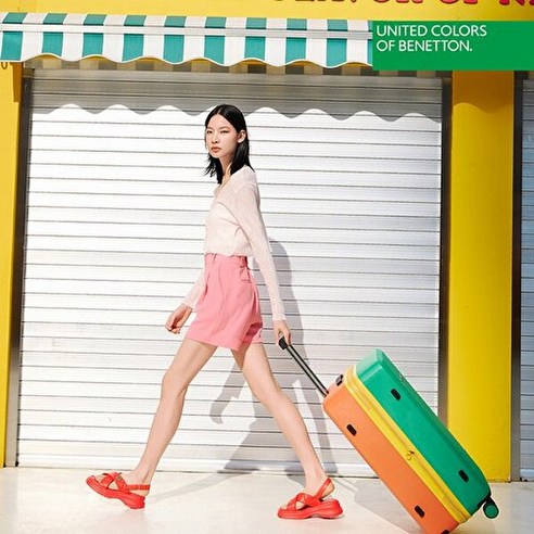 여행의 품격을 높이는 예술적인 동반자, 베네통 아르데코 캐리어 6종 세트