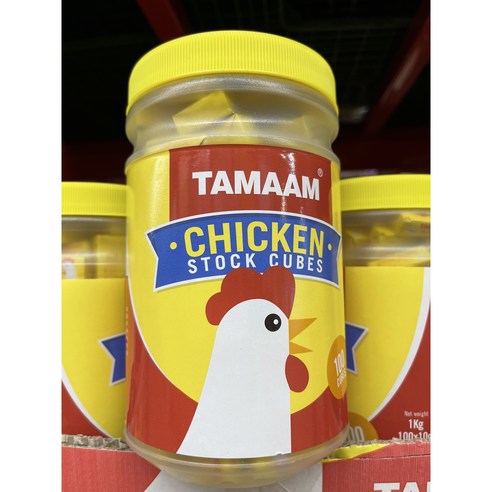 TAMAAM 치킨스톡 큐브 1kg(10g X 100큐브), 100개, 10g