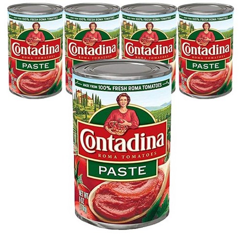 콘타디나 토마토 페이스트, 170g, 5개
