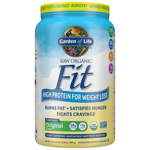 가든오브라이프 Garden Of Life 로우 오가닉 핏 하이 프로틴 웨이트 로스 오리지널, 854g, 1개