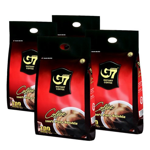 G7 블랙커피, 2g, 100개입, 4개