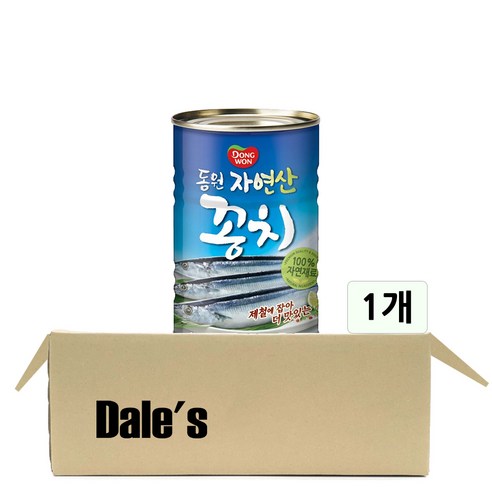 데일즈기획 동원 꽁치 캔 통조림, 300g, 1개