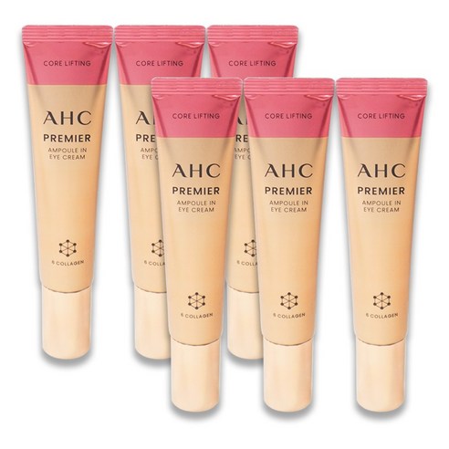 최신상 시즌 12 AHC 아이크림 시즌12 프리미어 앰플 인 아이크림 코어 리프팅 40ml, 3개