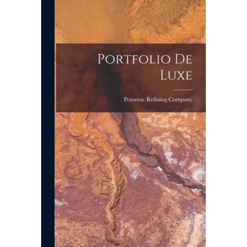 (영문도서) Portfolio De Luxe Paperback, Legare Street Press, English, 9781014750853