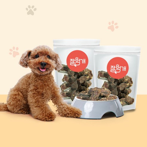 내 반려견의 건강과 행복을 위한 최고의 선택, [잘먹개] 국내산 오리목뼈 수제 간식