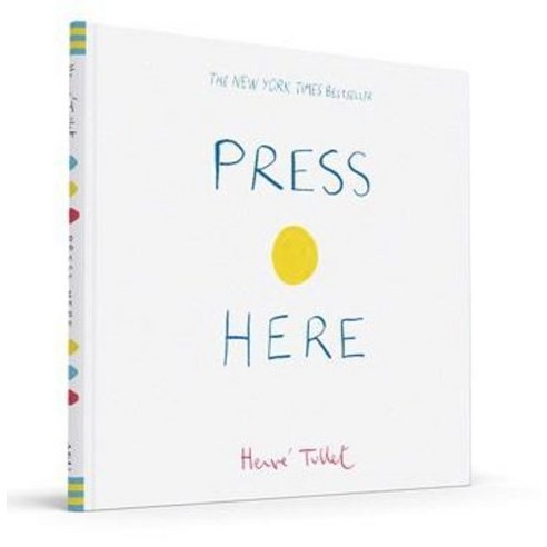 에르베 튈레 그림책 Press Here (HB)