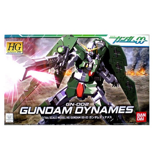 반다이 HGOO03 1:144 Gundam Dynames BD151920, 1개