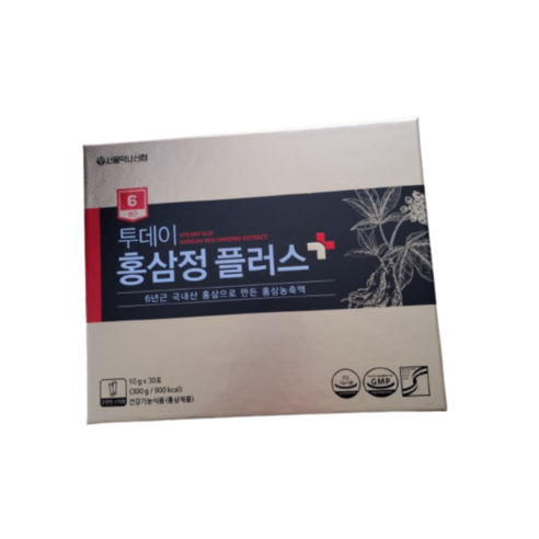 [서울약사신협] 투데이 홍삼정 플러스 60포, 600g, 1박스