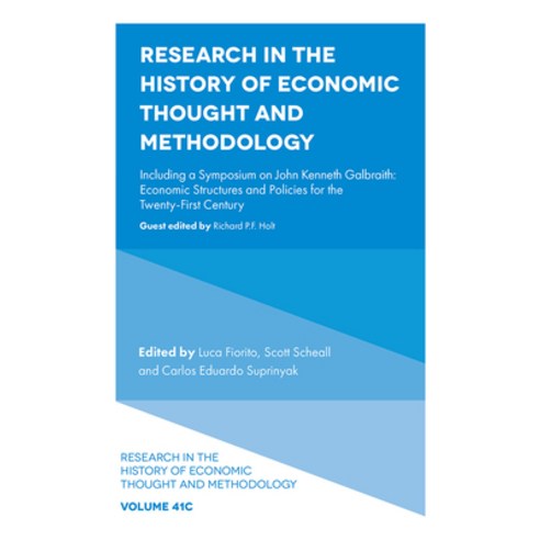 (영문도서) Research in the History of Economic Thought and Methodology: Including a Symposium on John Ke... Hardcover, Emerald Publishing Limited, English, 9781804559314