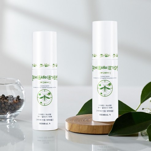 [1+1+1] 온가족 모기+털진드기 기피제 50ml (총 3개)/홈라이프세이프가드액(이카리딘) 버그바이, 3통