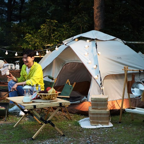 스퀘어가든 원터치 시스템 텐트: 캠핑과 아웃도어 모험을 위한 완벽한 선택