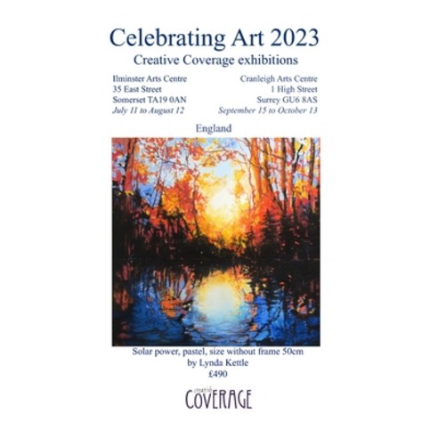 (영문도서) Celebrating Art 2023: Creative Coverage exhibitions Paperback, Independently Published, English, 9798394120497