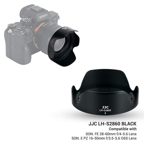 소니 ZV-E1 ZV-E10 A7C II A7CII A6400 A6300의 FE 28-60mm f/4-5.6 렌즈 SELP1650 및 E PZ 16-50mm f/3.5-5.6 OS