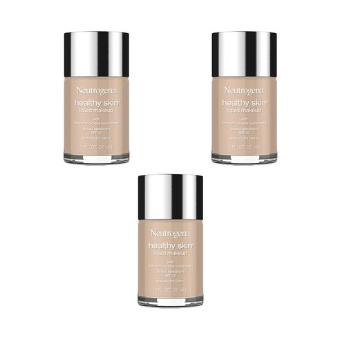 뉴트로지나 헬씨 스킨 리퀴드 메이크업 30ml, 3개, Warm Beige 90