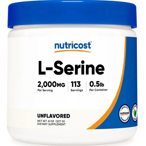 뉴트리코스트 L-세린 2000mg, 1개, 227g