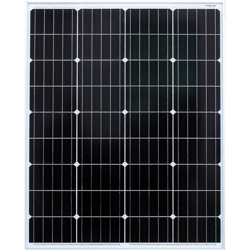 태양열 판 전지 집열 판넬 패널 캠핑 가정 발전 100W, 60W(670x540x25mm)