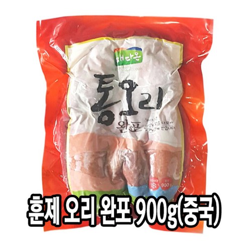 훈제 통오리 완포, 1개, 800g