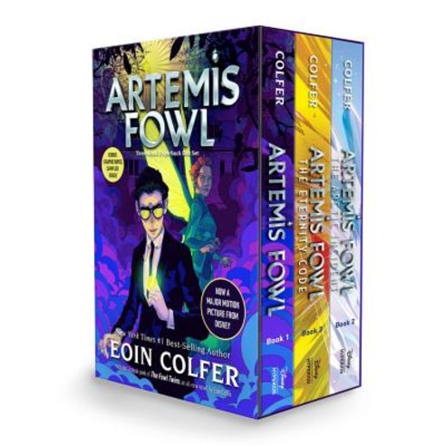 Artemis Fowl 3-Book Paperback Boxed Set Boxed Set, Disney-Hyperion, English, 9781368042369