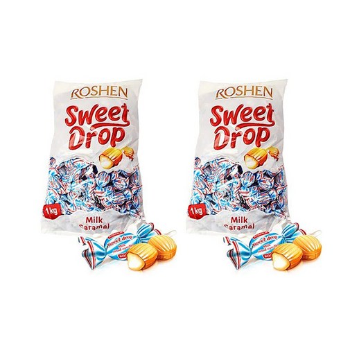 로센 스위트 드롭 스위트 1kg Roshen Sweet Drop Sweets 1 kg Polish Sweets X 2팩