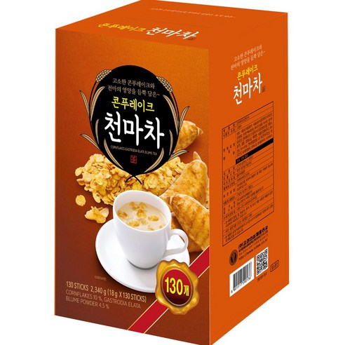 고향 콘푸레이크 천마차 18g x 130포, 130개입, 1개