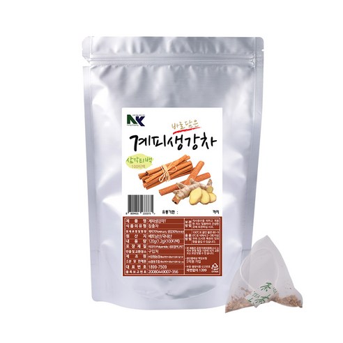 양원농장 계피생강차 티백, 1.2g, 100개입, 1개