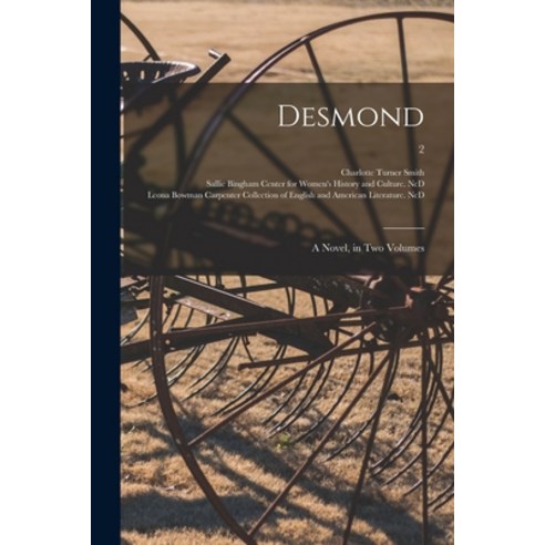 (영문도서) Desmond: a Novel in Two Volumes; 2 Paperback, Legare Street Press, English, 9781014274854