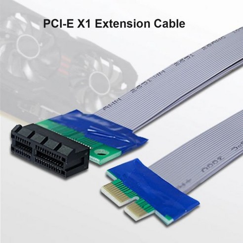 PCIE 확장카드 무선랜 데스크탑 PCI-E 익스텐션 케이블 PCI 익스프레스 라이저 카드 익스텐더 PCIe 1X 에서 변환기 비트코인 채굴용