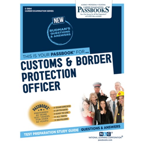 Customs & Border Protection Officer Volume 3994 Paperback, Passbooks, English, 9781731839947