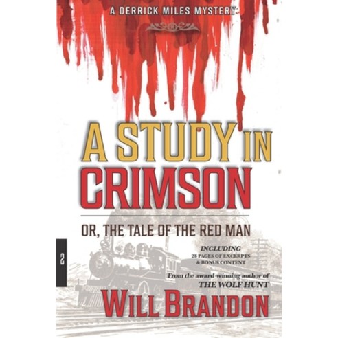 (영문도서) A Study in Crimson: Or The Tale of the Red Man Paperback, Boldface Books, English, 9781935619543