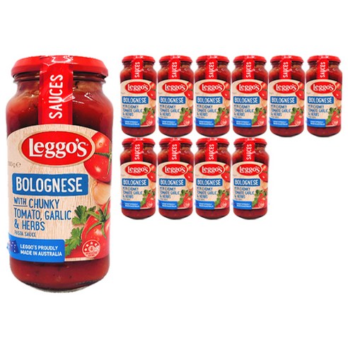 레고스 볼로네이즈 파스타 소스, 500g, 11개