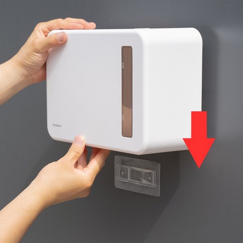 간편한 설치와 대용량으로 공간의 위생과 효율을 더하는 바이챈스 무타공 핸드타올 디스펜서