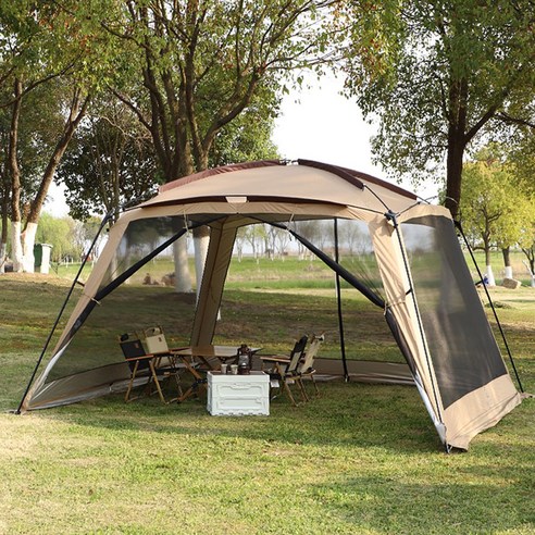 대형쉘터 사계절 동계 리빙쉘 장박 텐트 초대형 캠핑 대형 전실 텐트