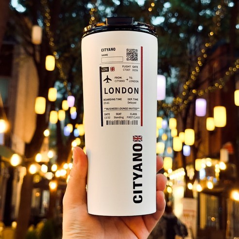 시티아노 런던 에디션 텀블러: 스타일과 기능이 만나는 도시의 풍경