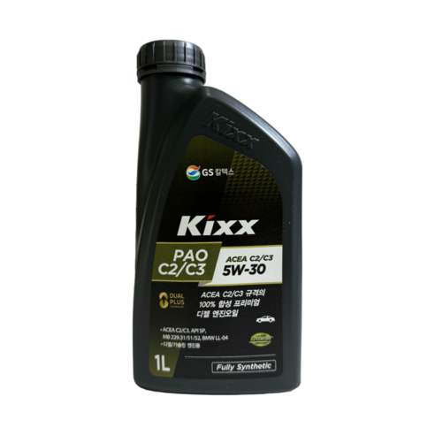 킥스파오 C2C3 5W30 1L 디젤용 엔진오일, 6개, 1000ml