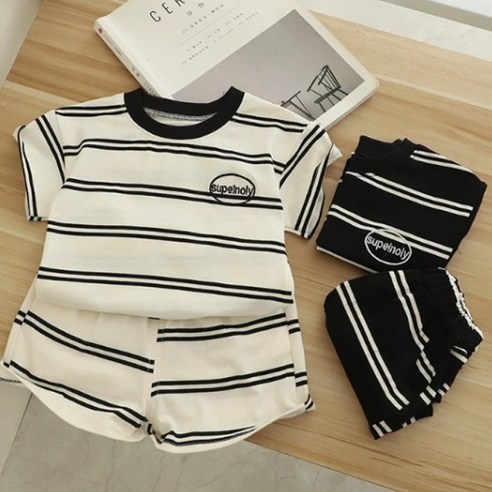 앙디 조이라인 상하복세트 OC122 (반팔티+반바지) 남아여아