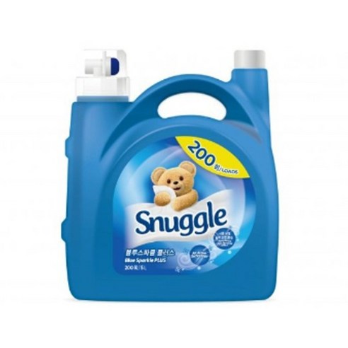 스너글 섬유유연제 블루스파클 플러스, 4개, 5L